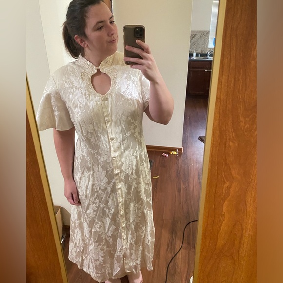 Vintage Plus Size Dress - Picture 1 of 3